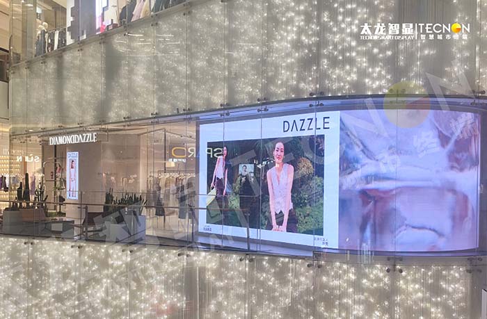 深圳萬象城地素店鋪 LED 屏：把時尚秀場搬進商業空間！